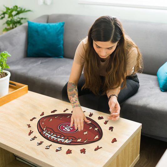 San Francisco 49ers™ - Rompecabezas de Madera