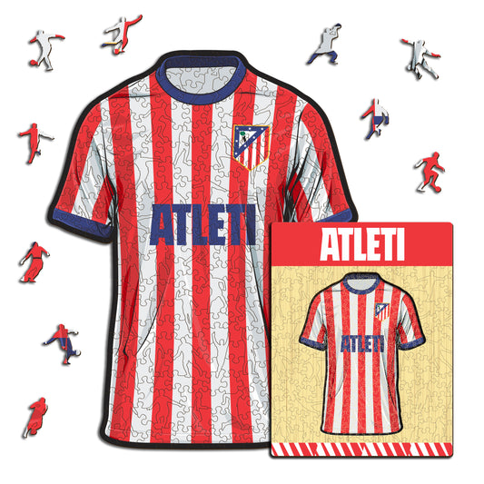 Atlético de Madrid® Camiseta - Rompecabezas de Madera