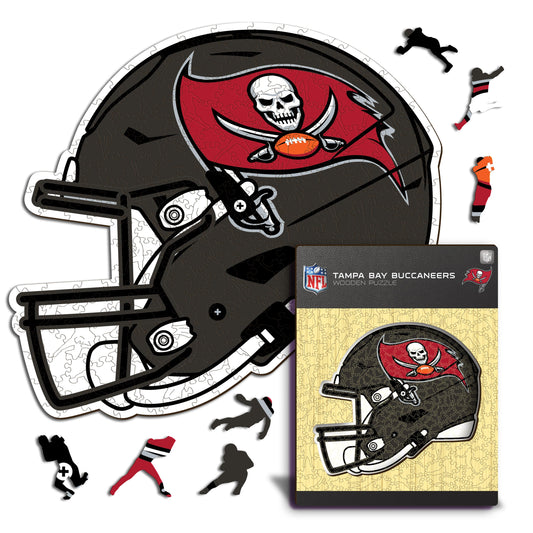 Tampa Bay Buccaneers™ Casco - Rompecabezas de Madera