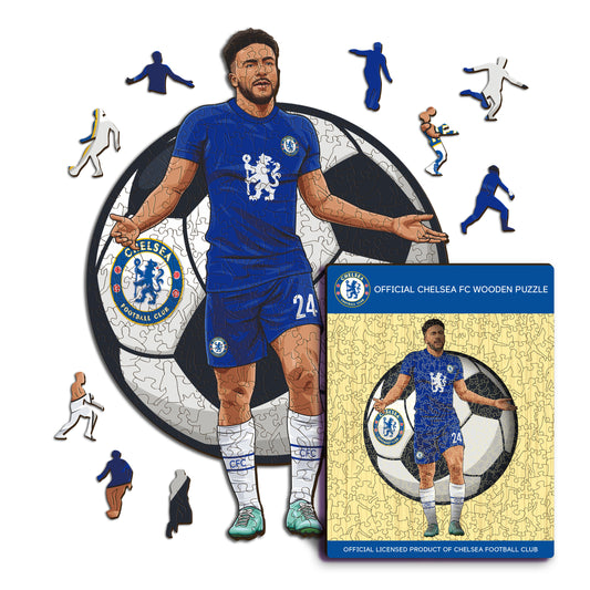 Reece James - Rompecabezas de Madera