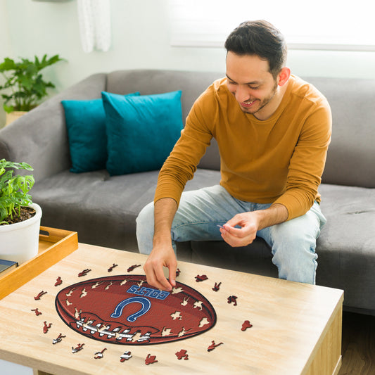 Indianapolis Colts™ - Rompecabezas de Madera