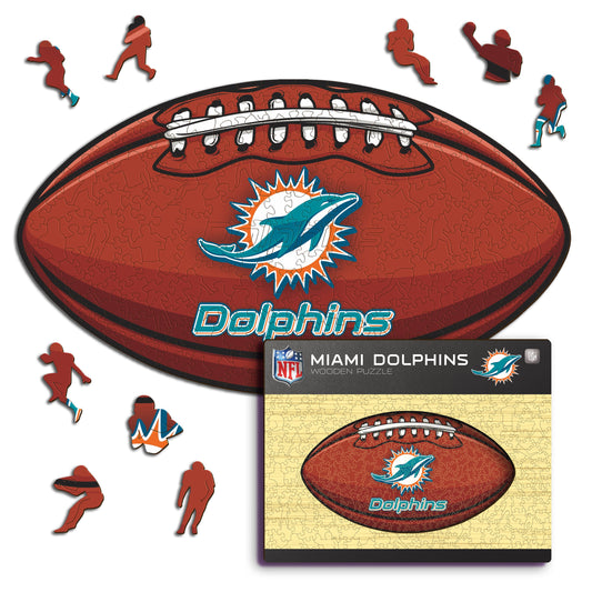 Miami Dolphins™ - Rompecabezas de Madera
