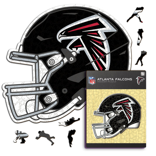 Atlanta Falcons™ Casco - Rompecabezas de Madera