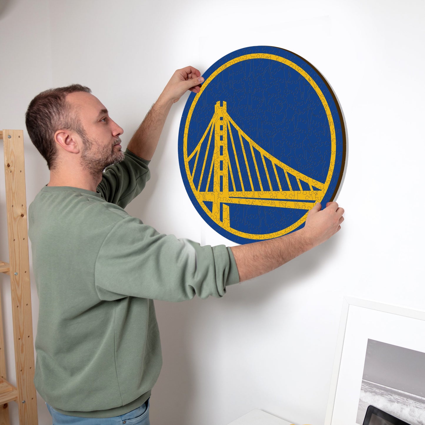 Golden State Warriors™ - Rompecabezas de Madera
