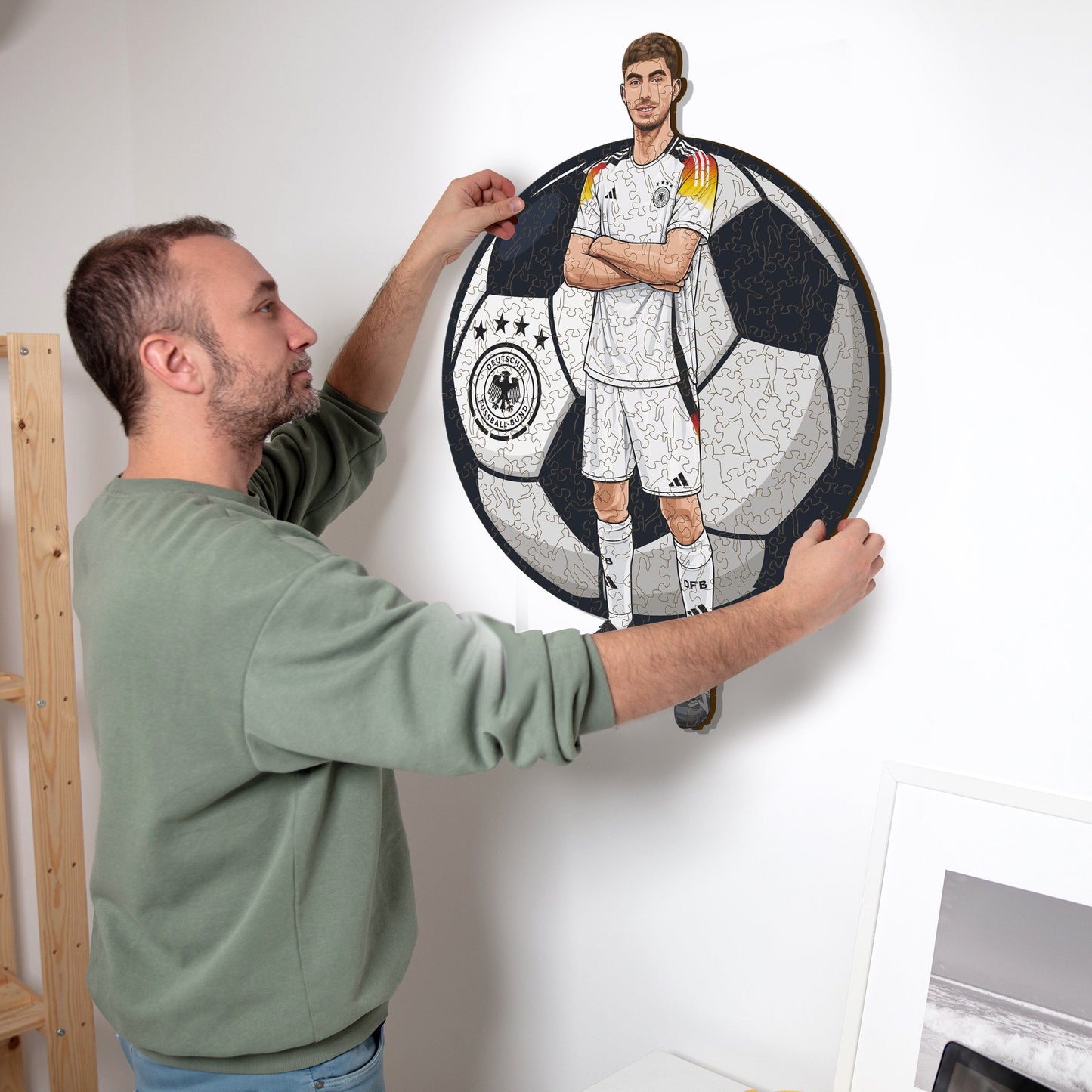 Kai Havertz - Rompecabezas de Madera