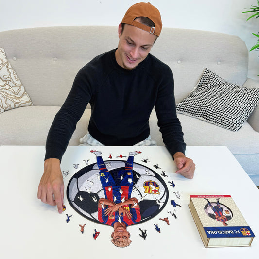 Lamine Yamal - Rompecabezas de Madera