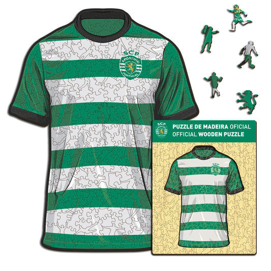 Sporting CP® Camiseta - Rompecabezas de Madera