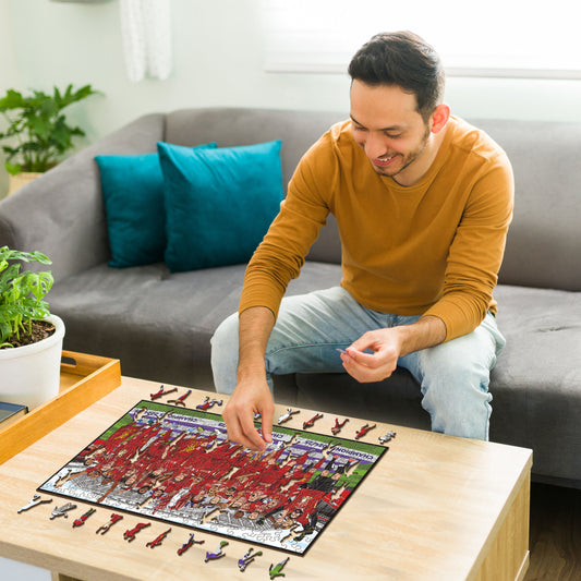 Liverpool FC® Premier League Champions 24/25 - Rompecabezas de Madera