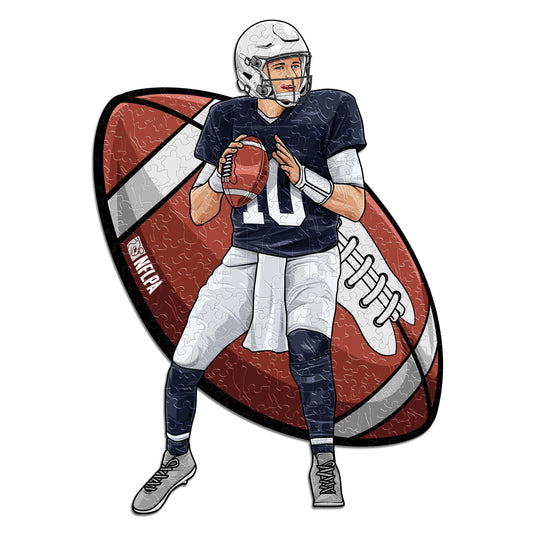 Mac Jones - Rompecabezas de Madera