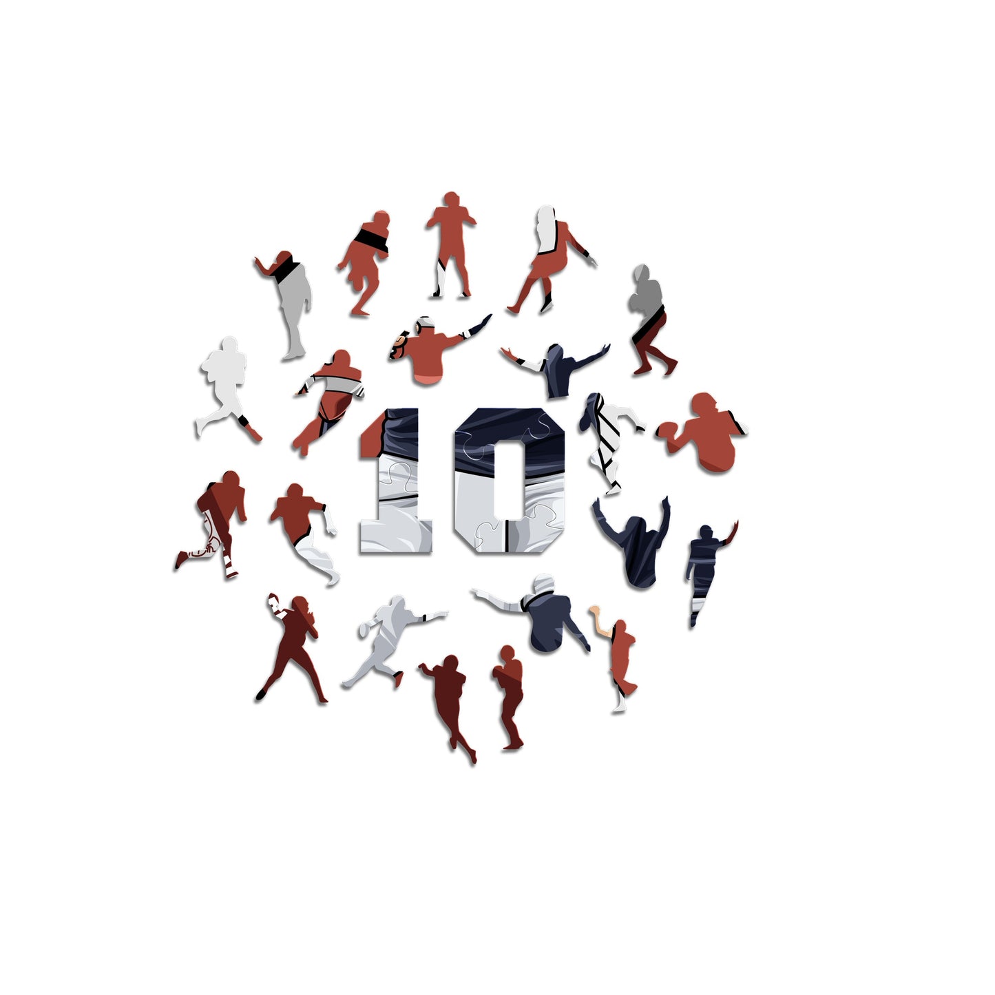 Mac Jones - Rompecabezas de Madera