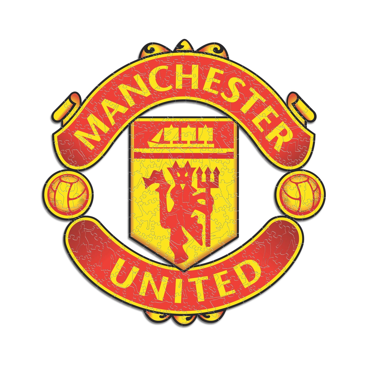 Manchester United FC® Logo - Rompecabezas de Madera