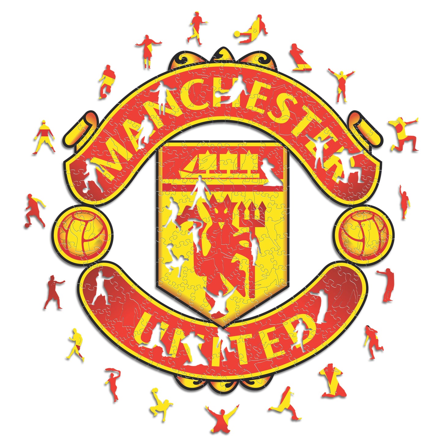 Manchester United FC® Logo - Rompecabezas de Madera