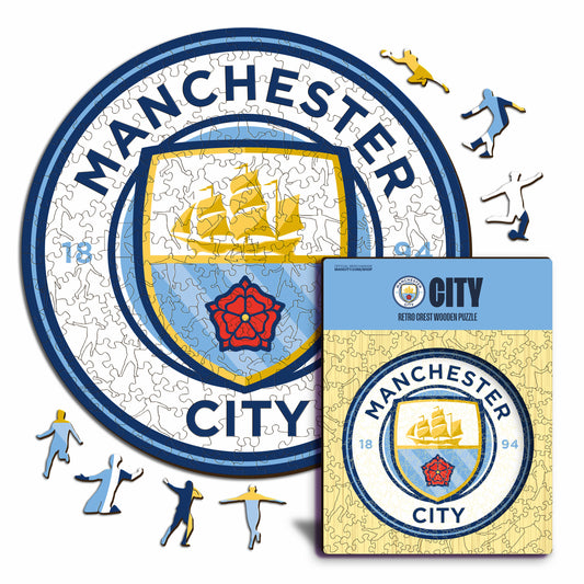 Manchester City FC® Logo - Rompecabezas de Madera