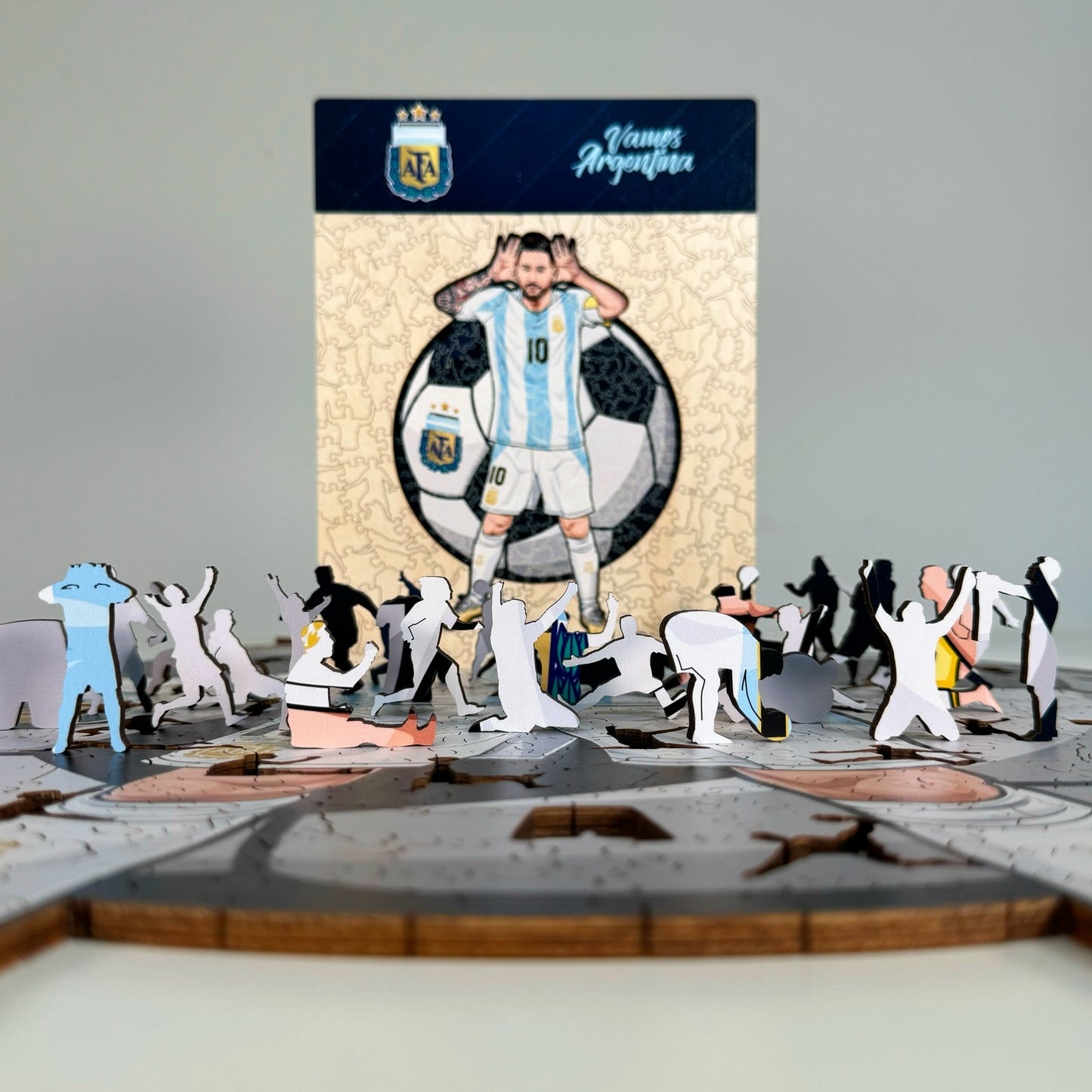 Lionel Messi - Rompecabezas de Madera