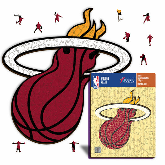 Miami Heat™ - Rompecabezas de Madera