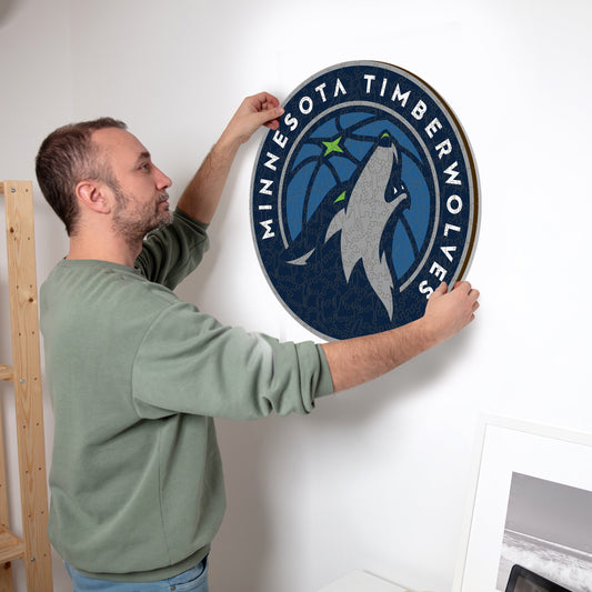 Minnesota Timberwolves™ - Rompecabezas de Madera