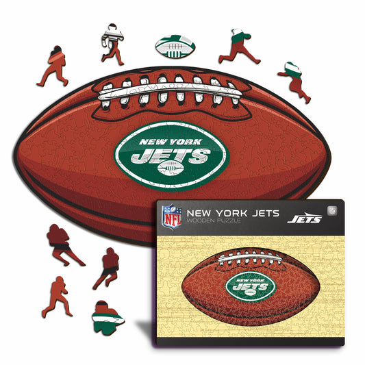 New York Jets™ - Rompecabezas de Madera