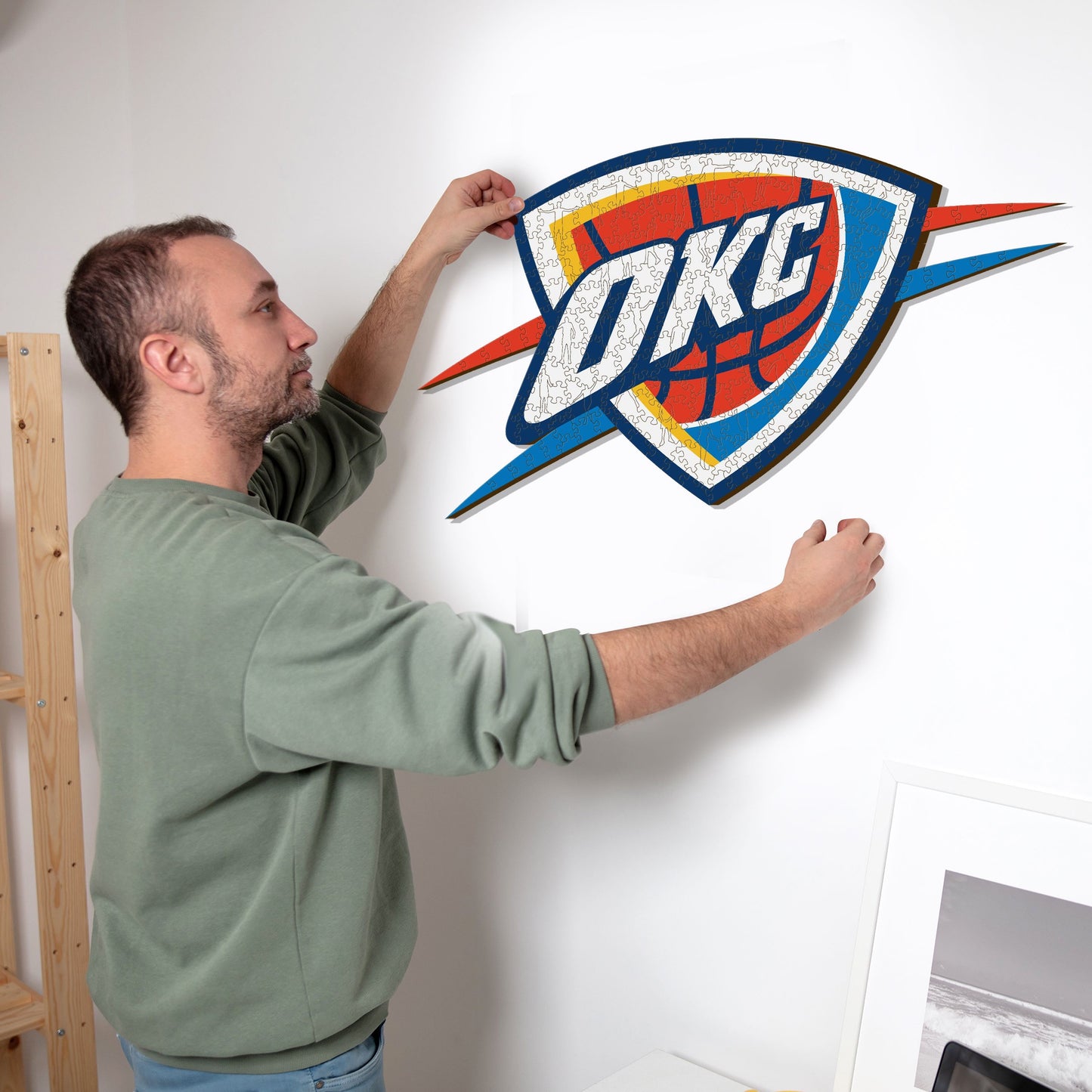 Oklahoma City Thunder™ - Rompecabezas de Madera