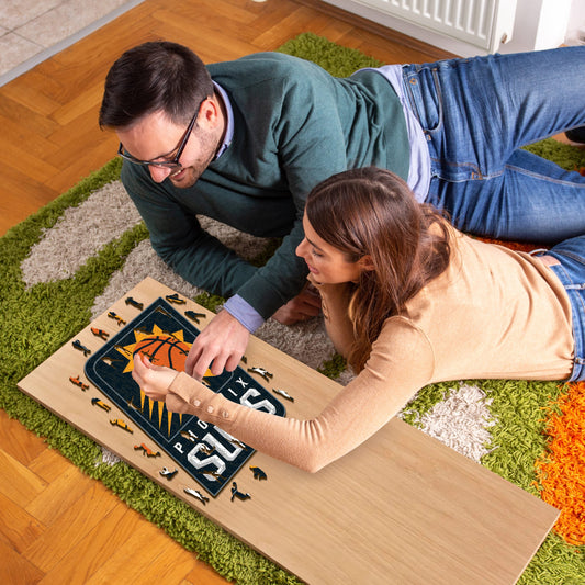 Phoenix Suns™ - Rompecabezas de Madera