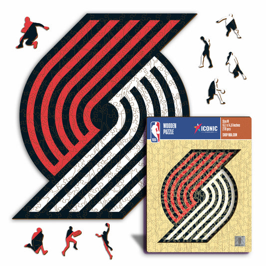 Portland Trail Blazers™ - Rompecabezas de Madera