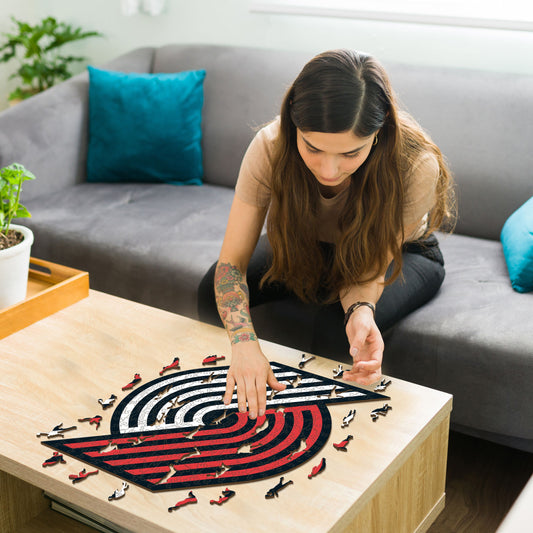 Portland Trail Blazers™ - Rompecabezas de Madera