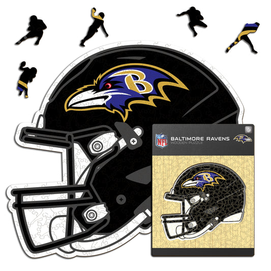 Baltimore Ravens™ Casco - Rompecabezas de Madera