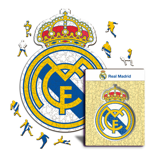 Real Madrid CF® Logo - Rompecabezas de Madera