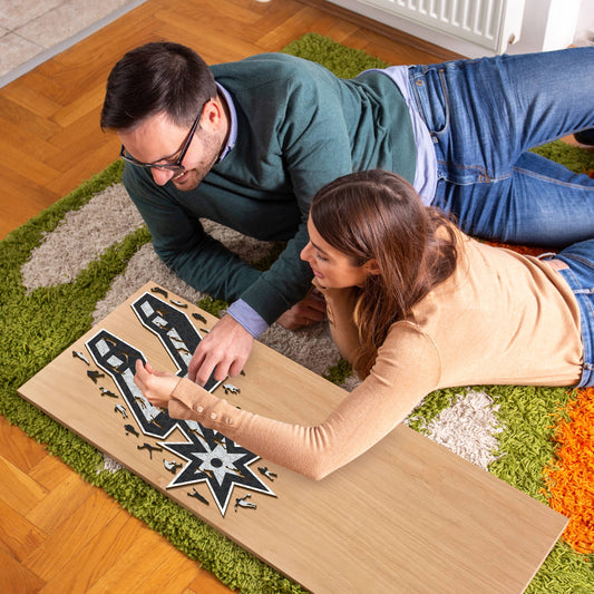 San Antonio Spurs™ - Rompecabezas de Madera