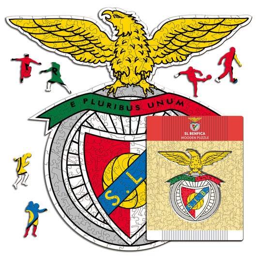 SL Benfica® Logo - Rompecabezas de Madera
