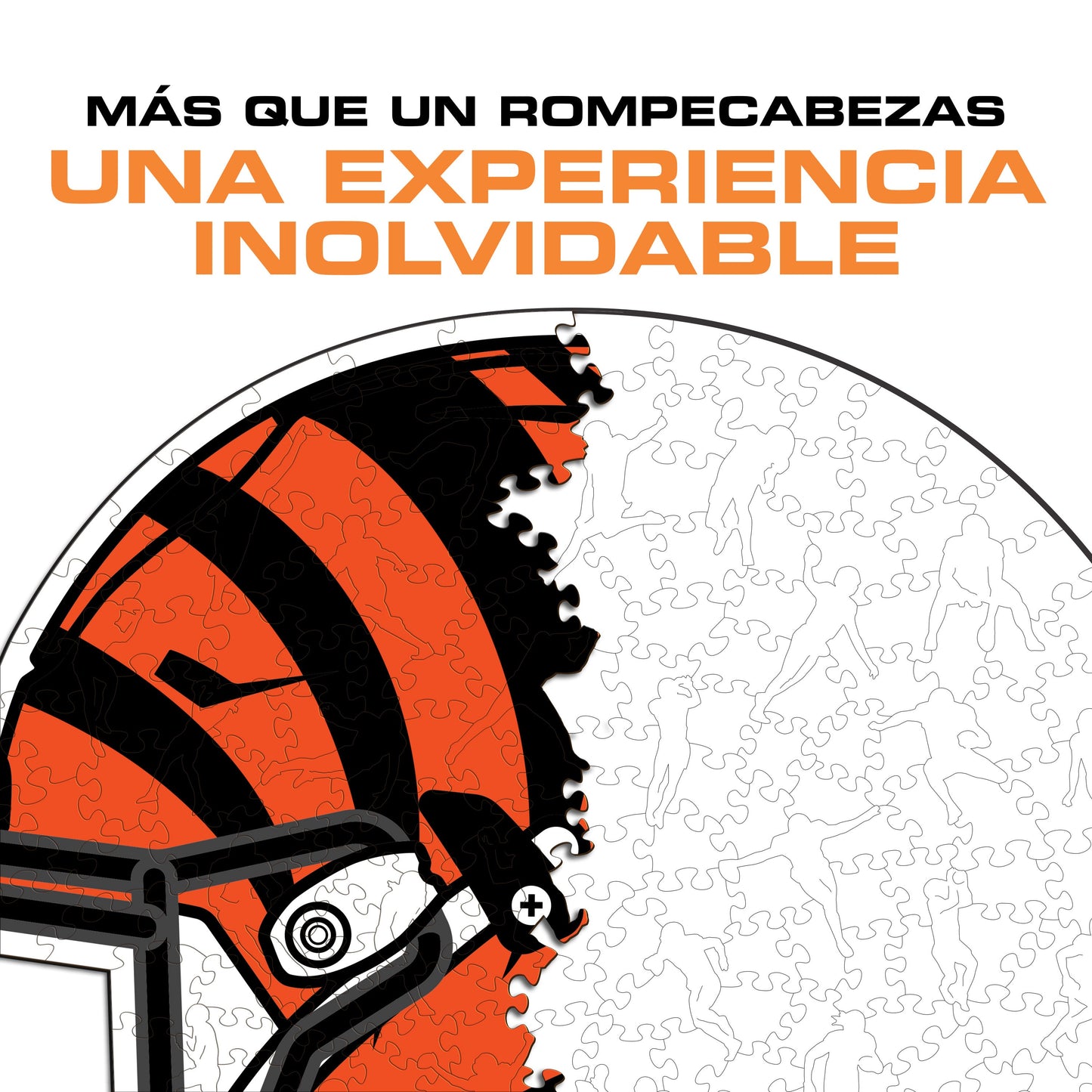 Cincinnati Bengals™ Casco - Rompecabezas de Madera