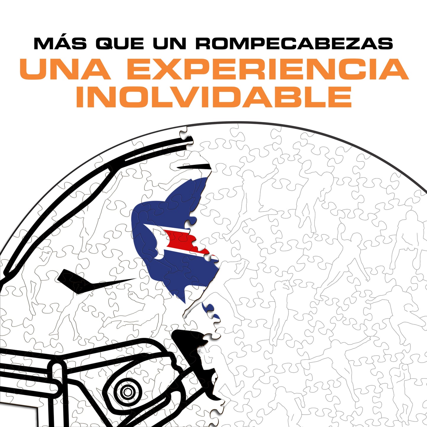 Buffalo Bills™ Casco - Rompecabezas de Madera