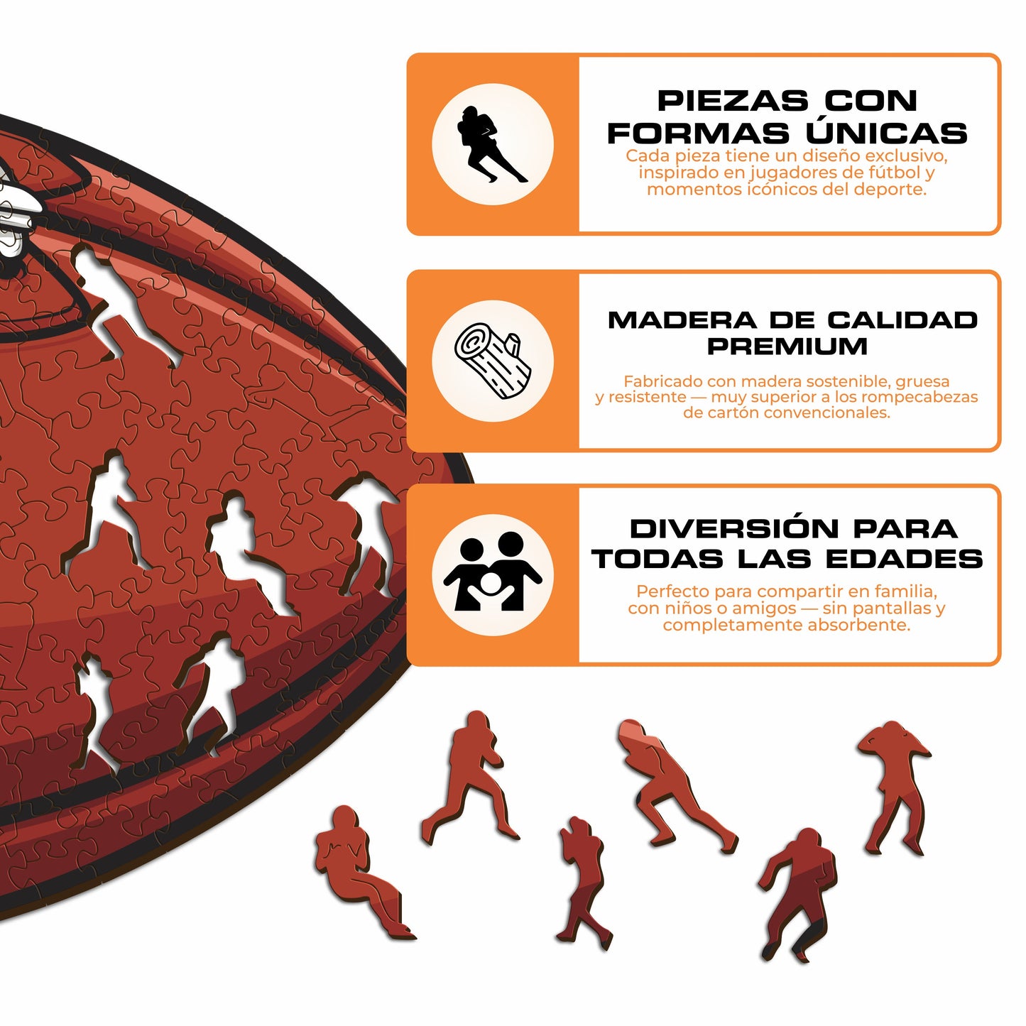 Cleveland Browns™ - Rompecabezas de Madera
