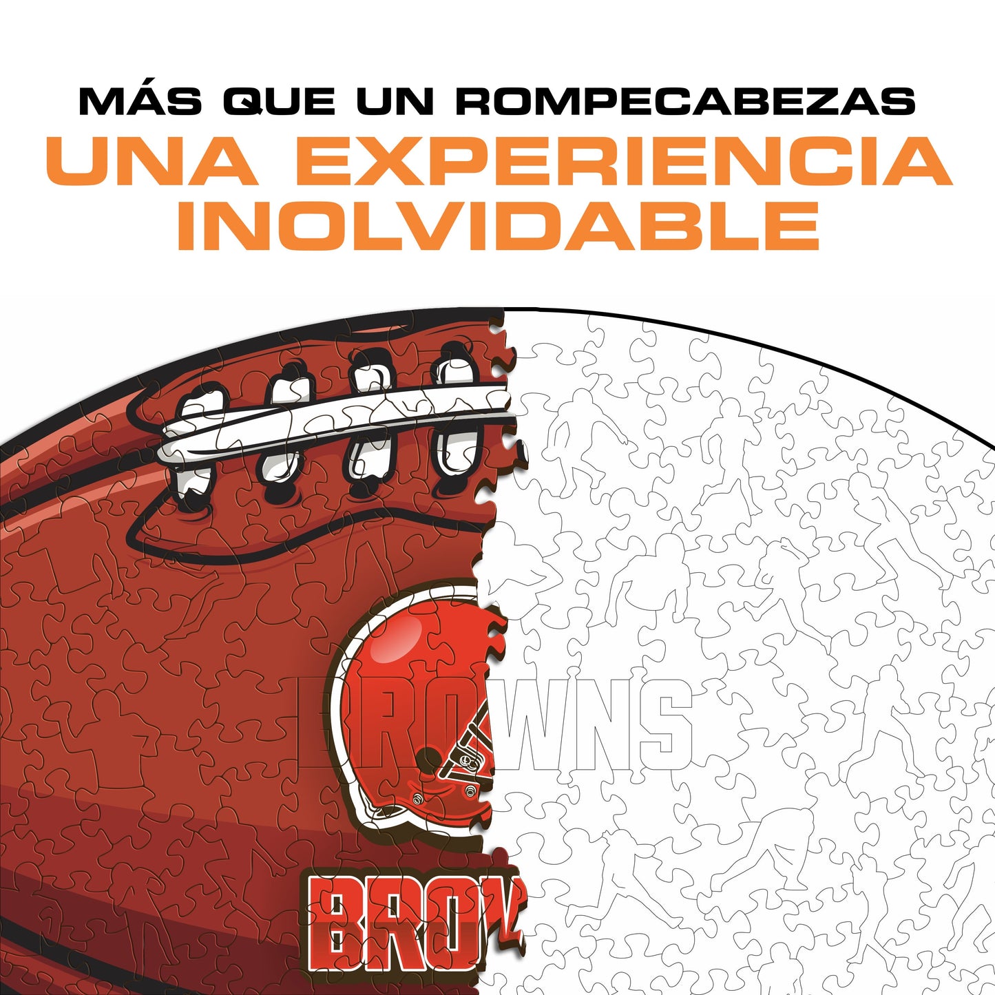 Cleveland Browns™ - Rompecabezas de Madera