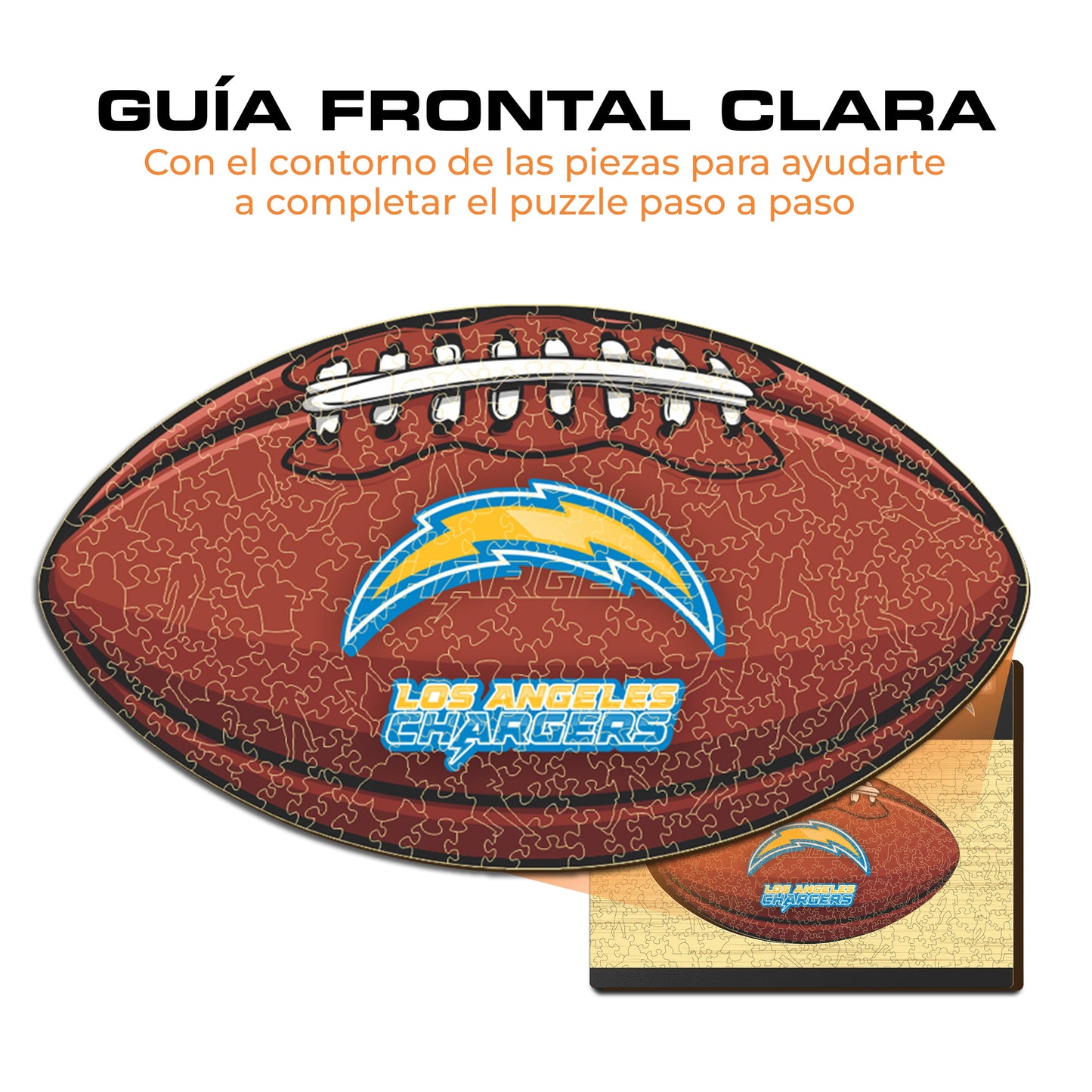 Los Angeles Chargers™ - Rompecabezas de Madera