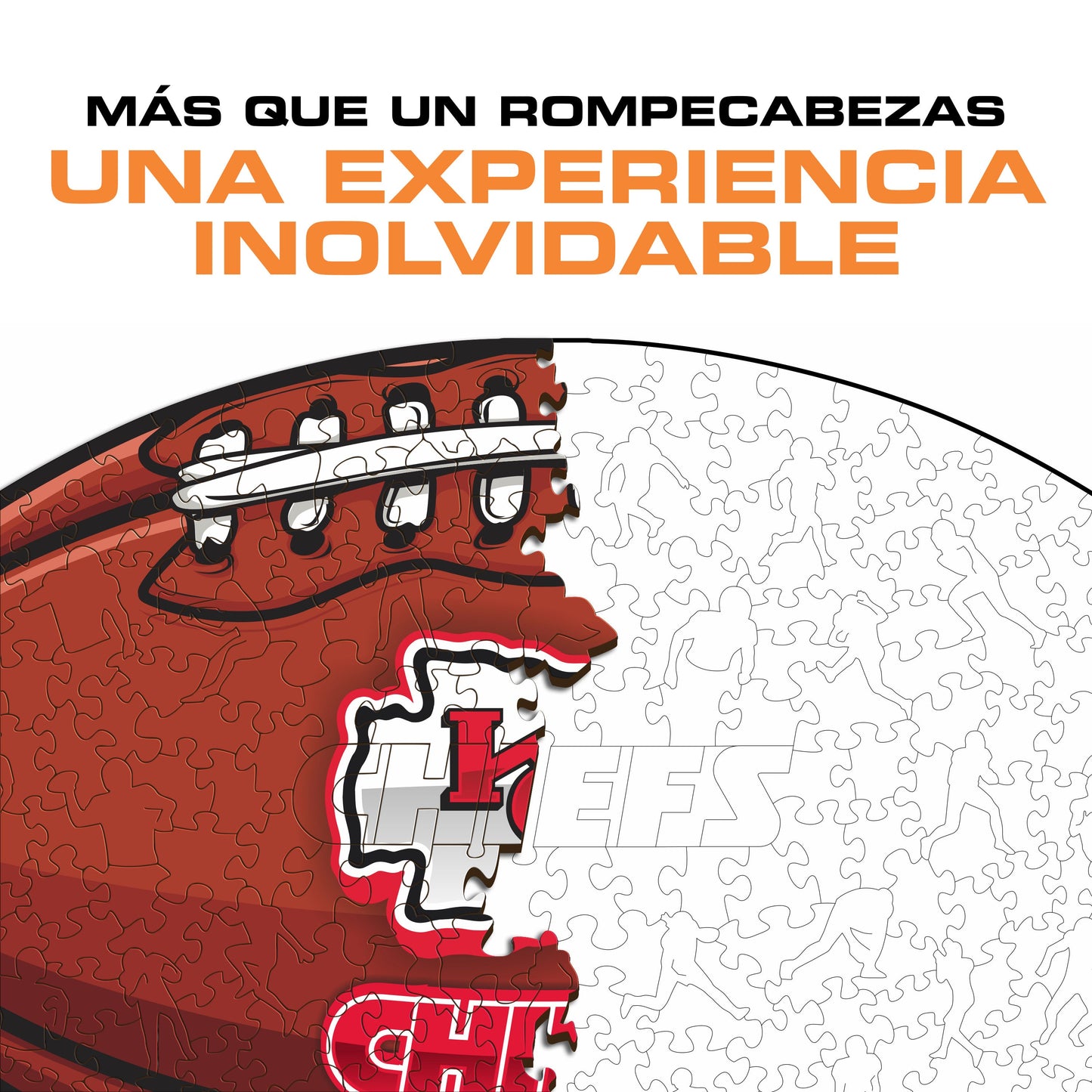 Kansas City Chiefs™ - Rompecabezas de Madera