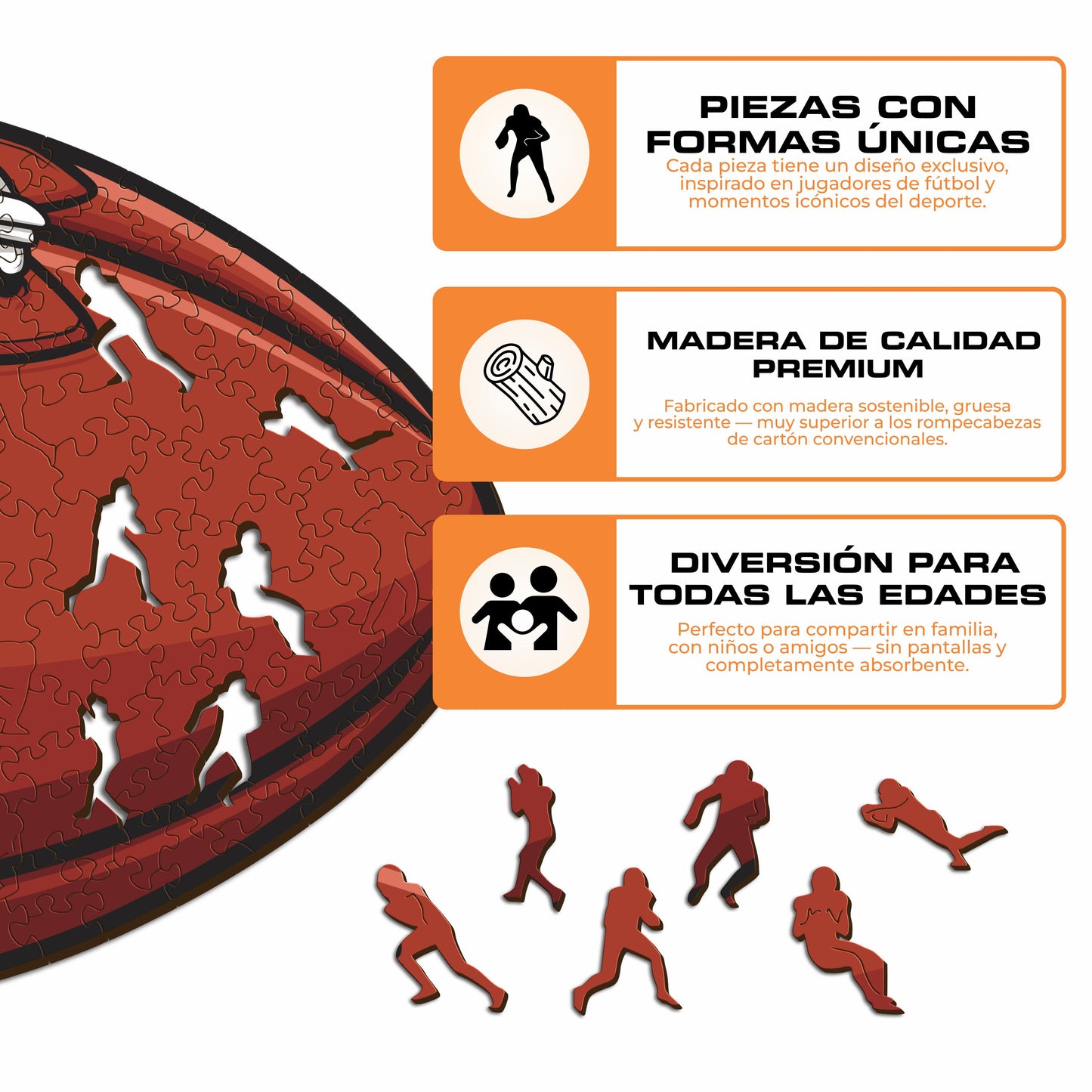 Dallas Cowboys™ - Rompecabezas de Madera