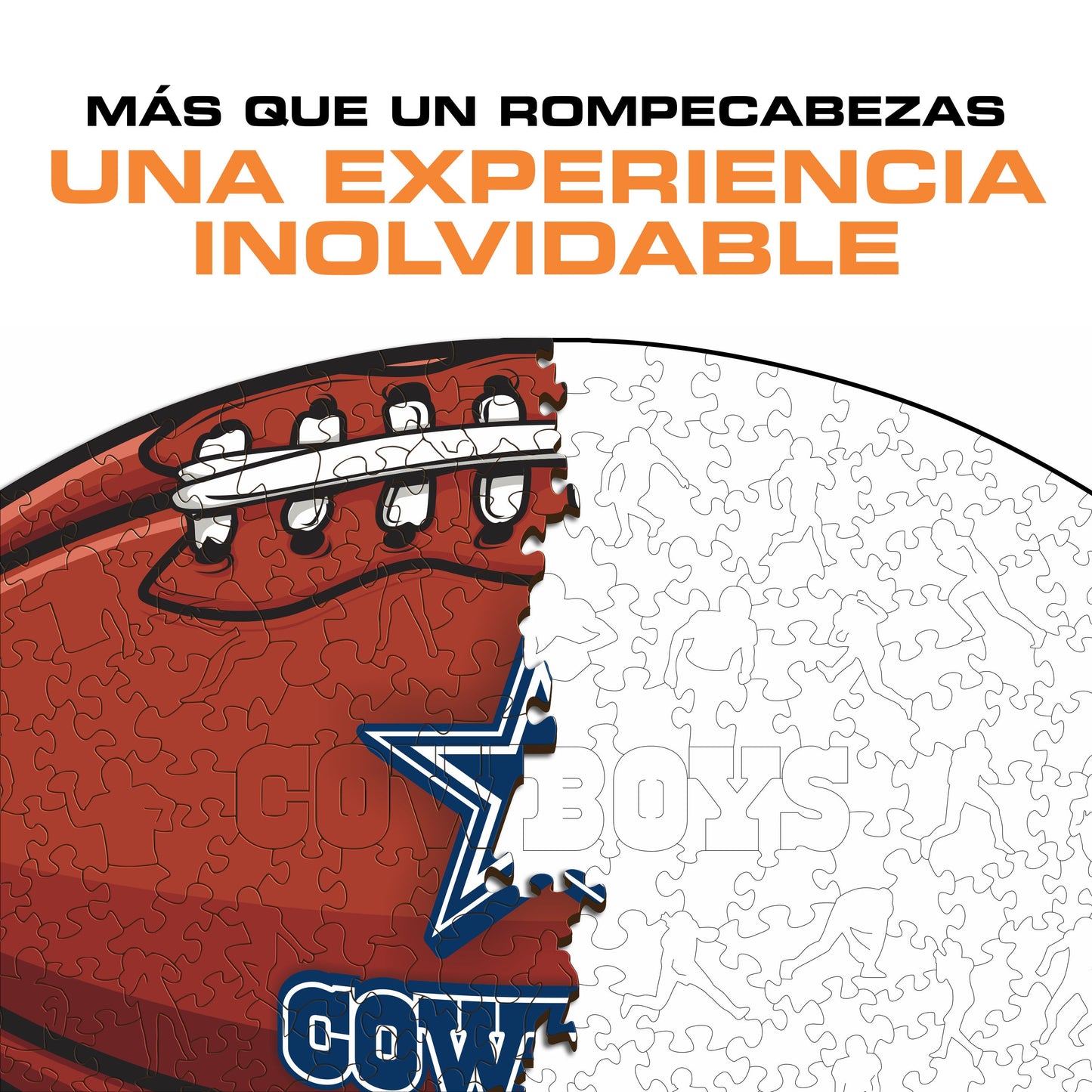 Dallas Cowboys™ - Rompecabezas de Madera