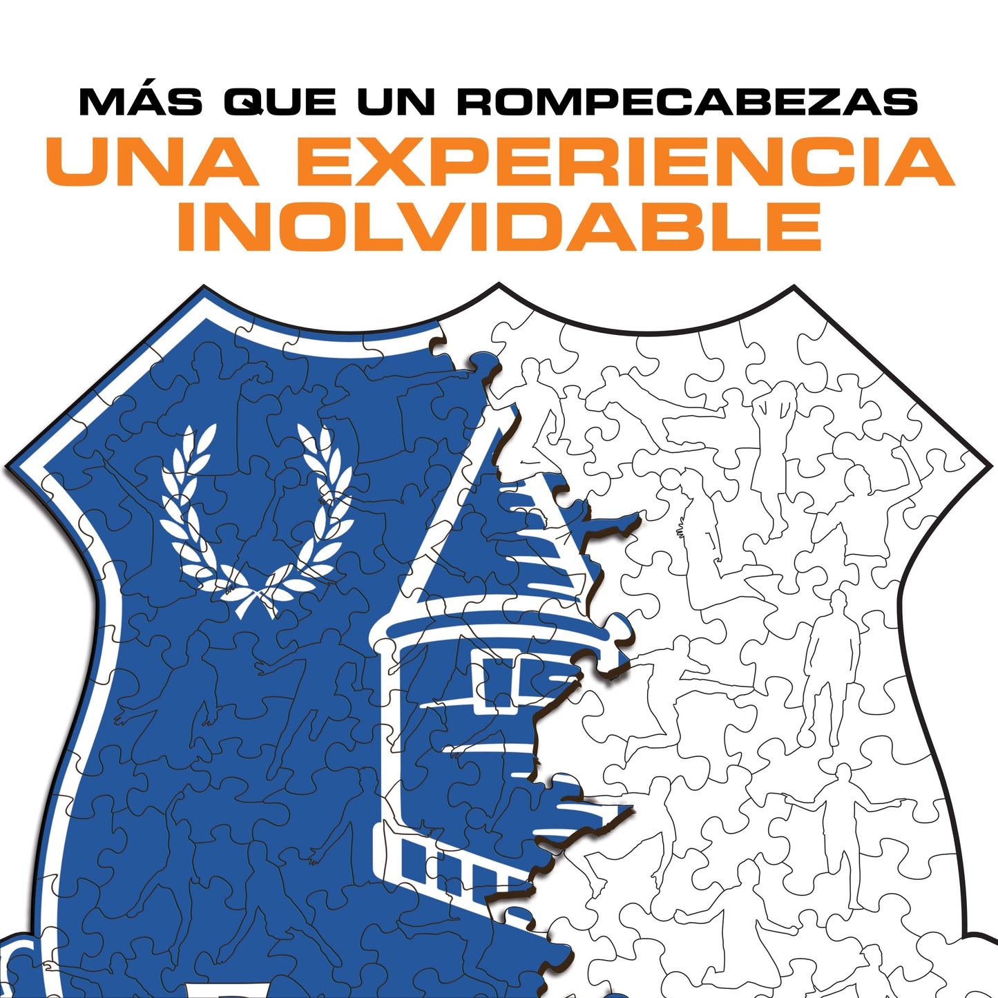 Everton FC® Logo - Rompecabezas de Madera