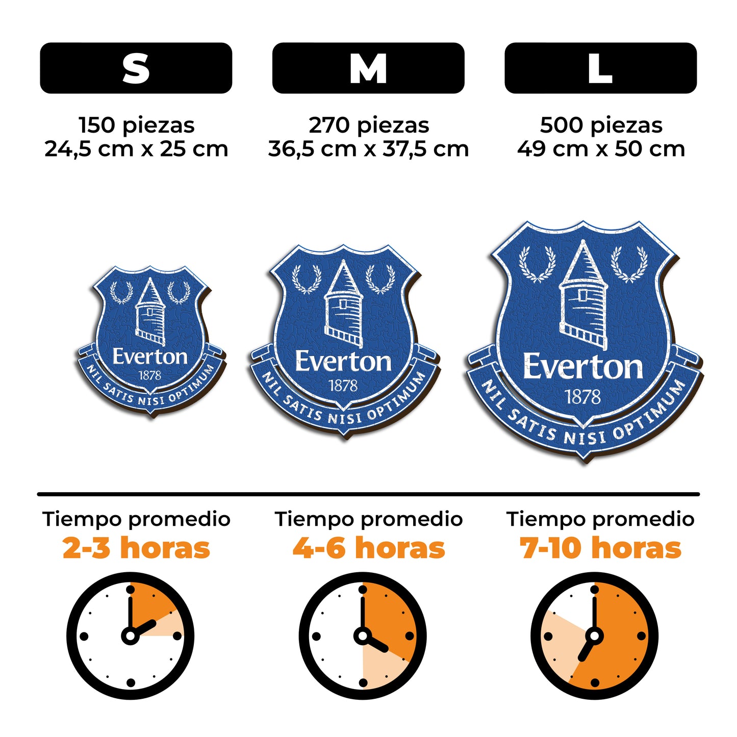 Everton FC® Logo - Rompecabezas de Madera