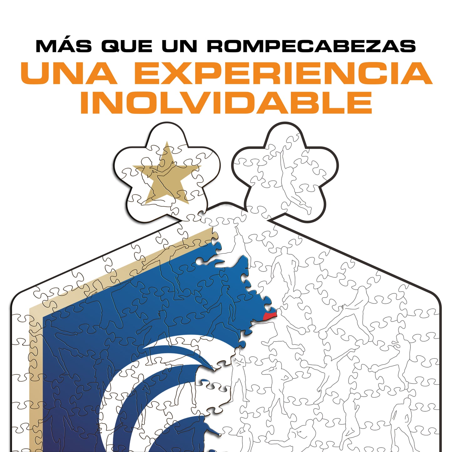 Équipe de France® Logo - Rompecabezas de Madera