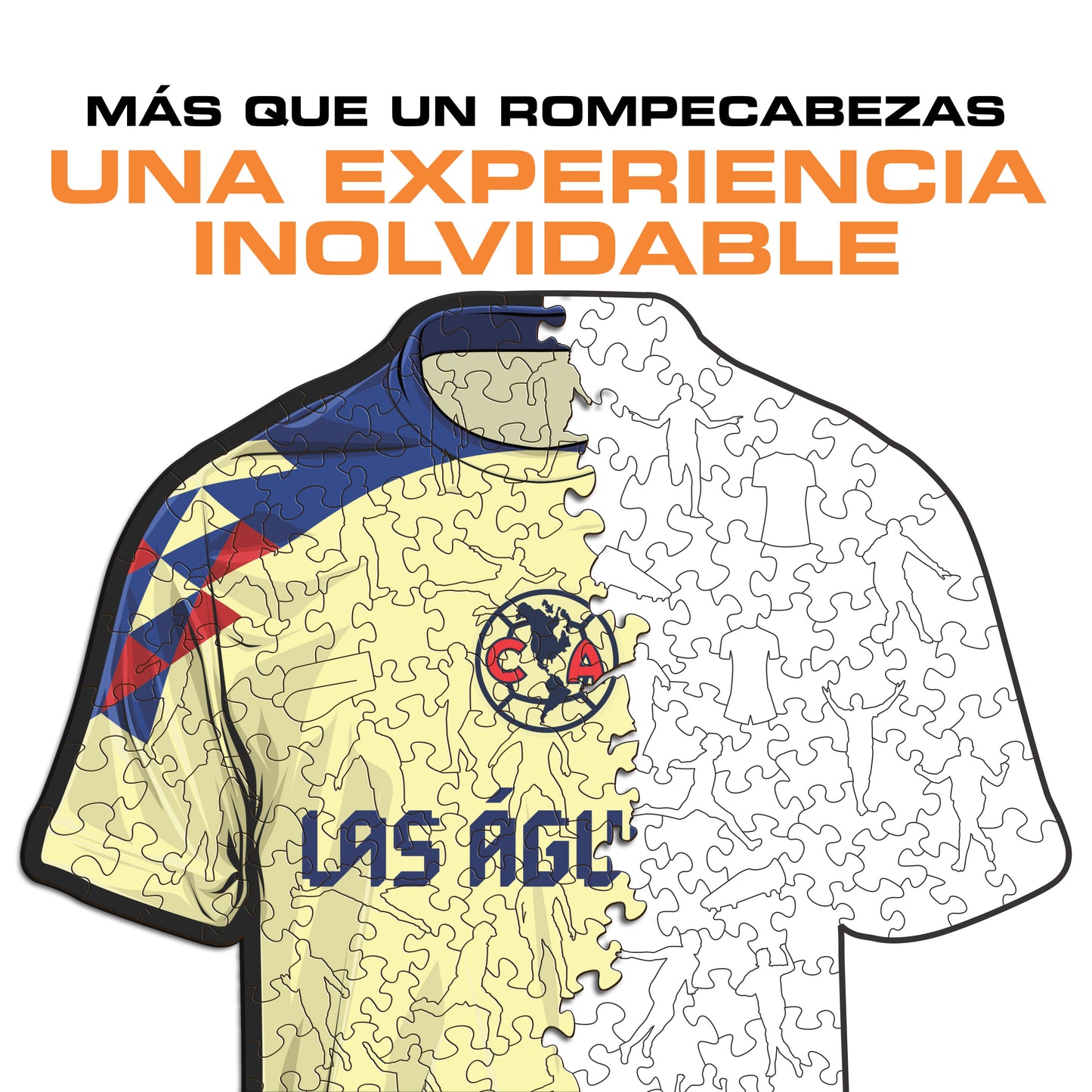 Club América® Jersey - Rompecabezas de Madera