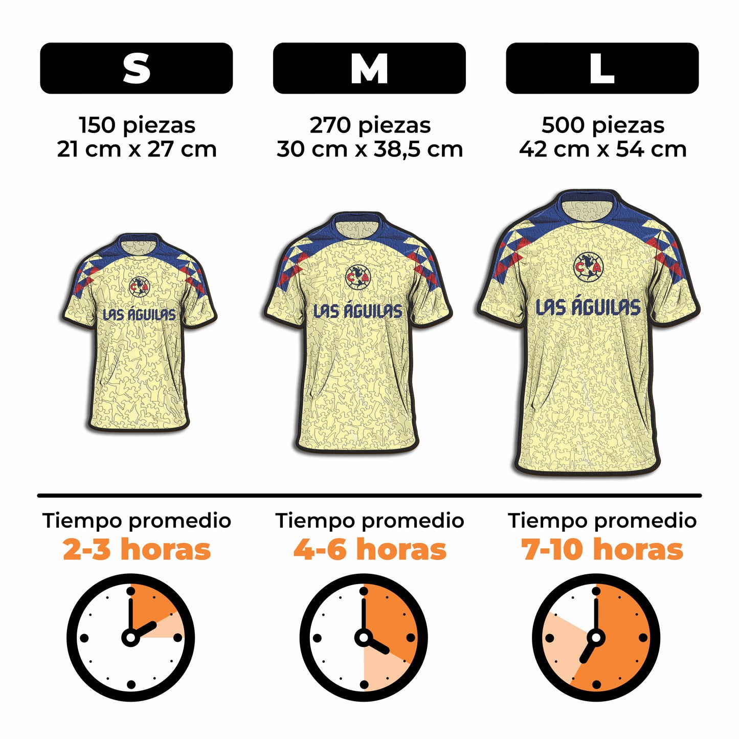 Club América® Jersey - Rompecabezas de Madera