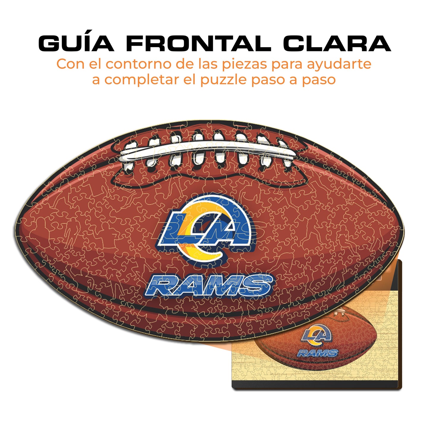 Los Angeles Rams™ - Rompecabezas de Madera