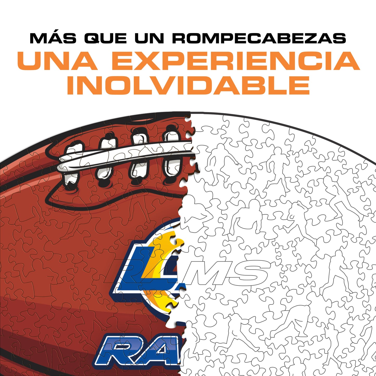 Los Angeles Rams™ - Rompecabezas de Madera