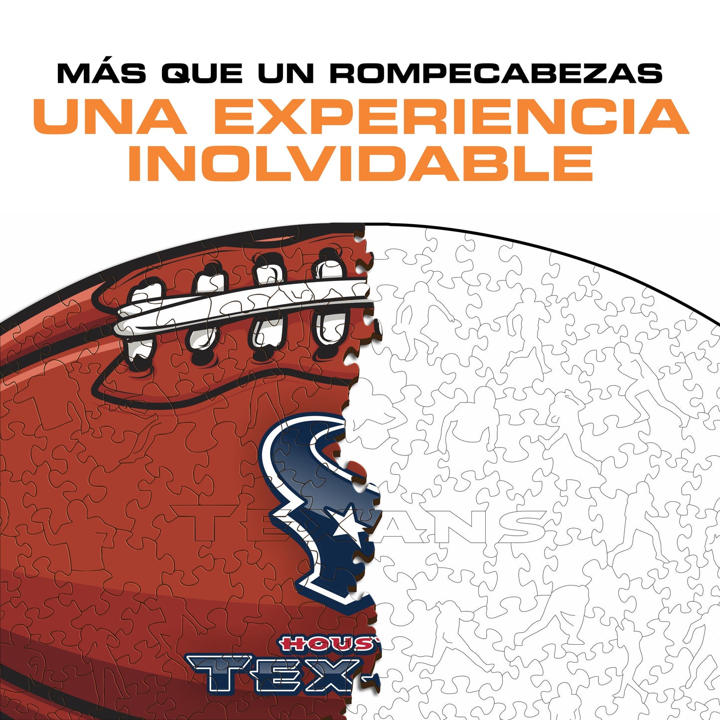 Houston Texans™ - Rompecabezas de Madera