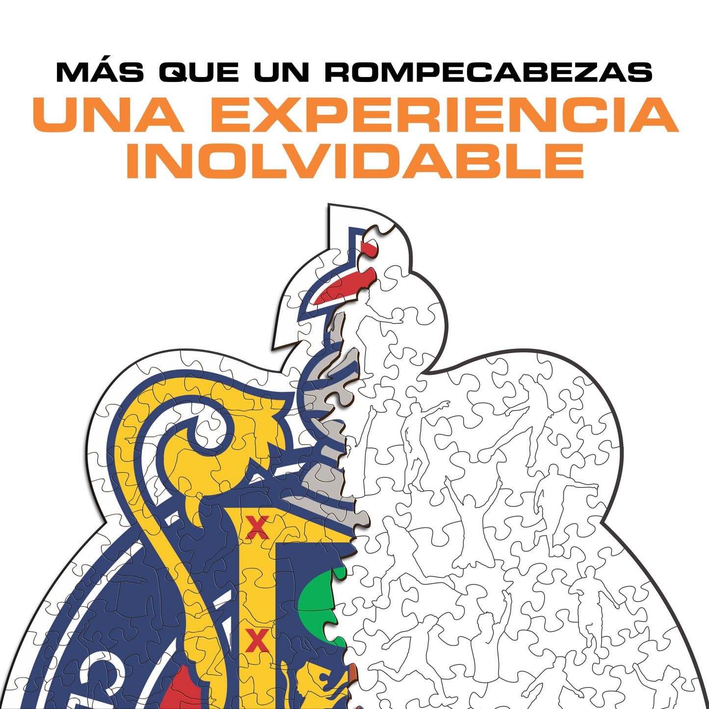 Chivas Guadalajara® Logo - Rompecabezas de Madera