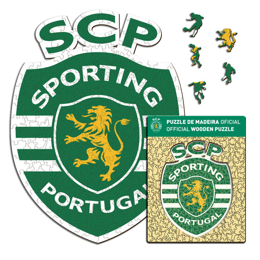 Sporting CP® Logo - Rompecabezas de Madera