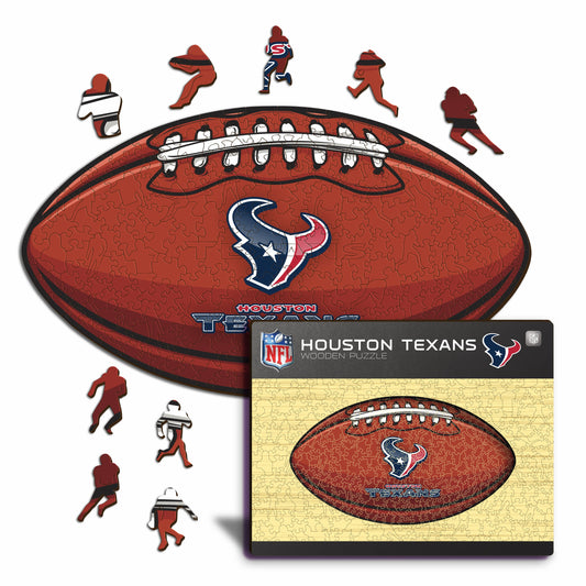 Houston Texans™ - Rompecabezas de Madera