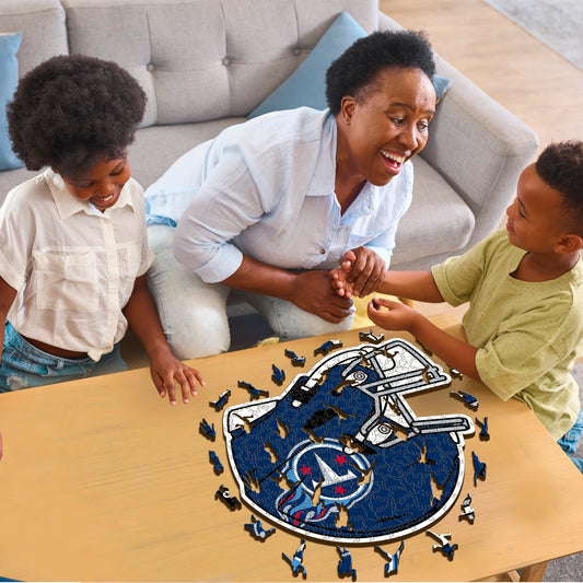 Tennessee Titans™ Casco - Rompecabezas de Madera