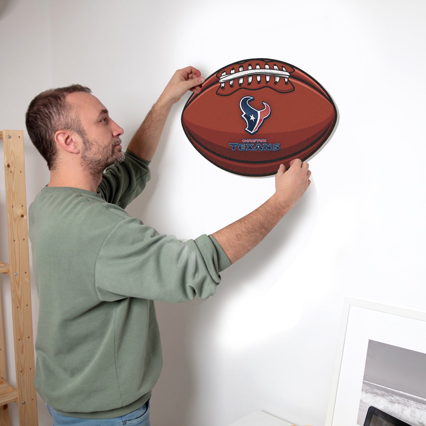 Houston Texans™ - Rompecabezas de Madera